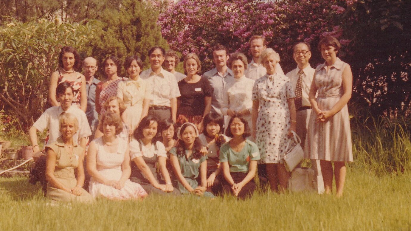 Group Photo of Wan Chai Office in 1982
